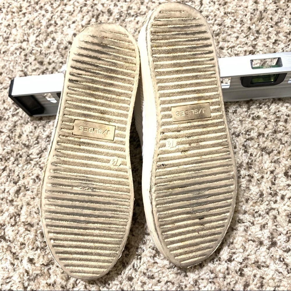 J/Slides White Hilo Platform Slip-On Sneaker 7.5 - image 7